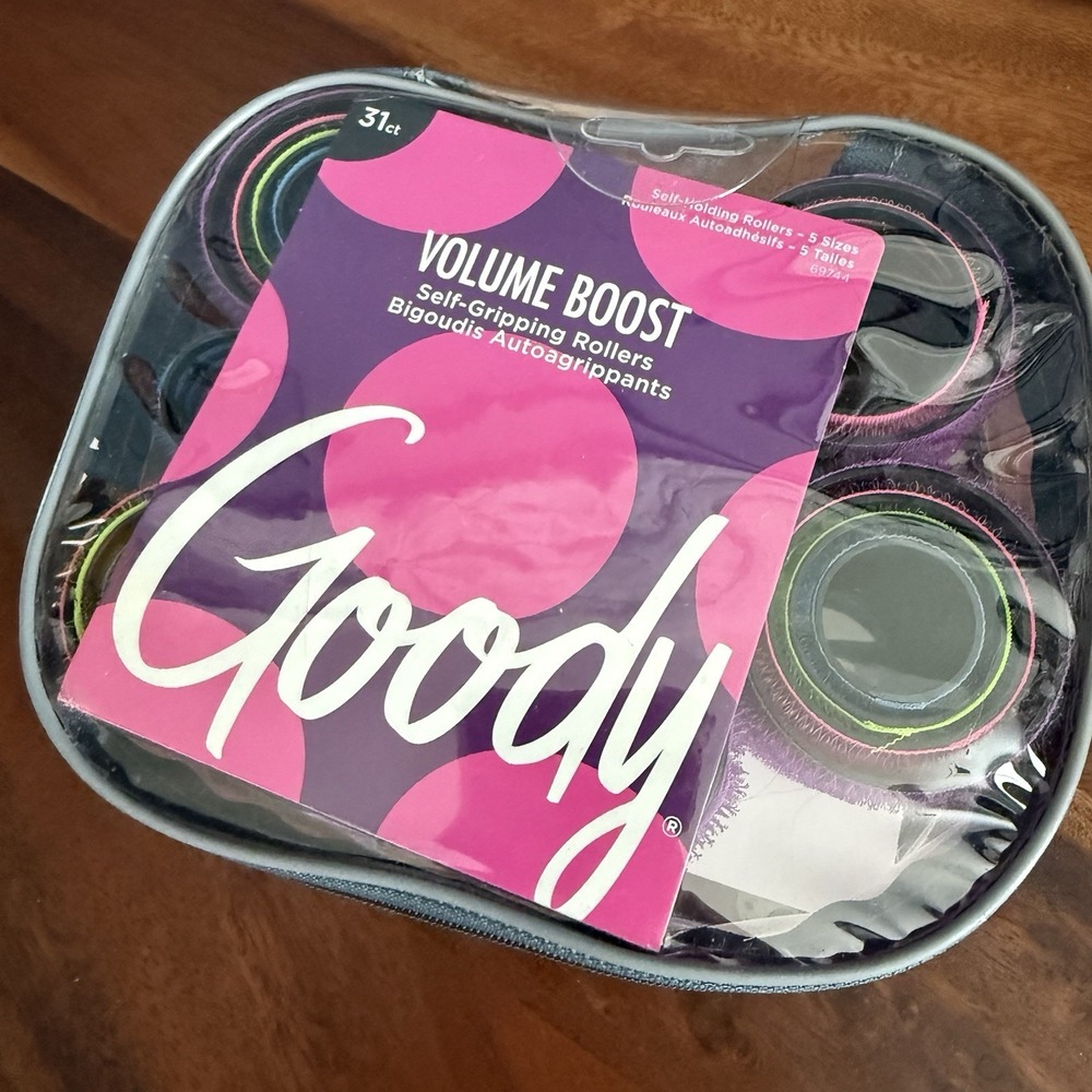 Goody 28ct Volume Boost Self-Gripping Rollers Multipack Styling Essential Roller